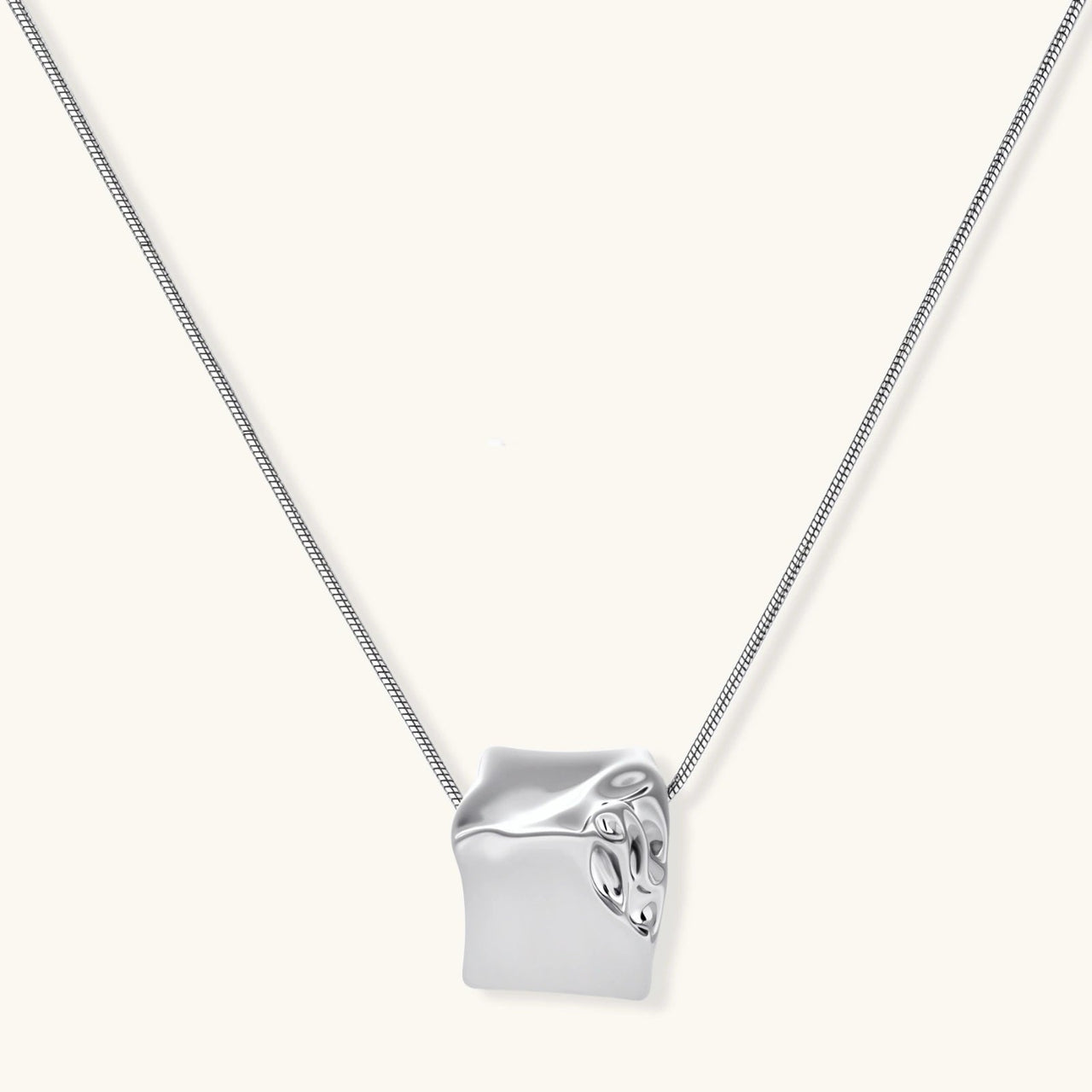 Molten Cube Necklace - KIAHMILLA