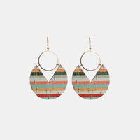 Ms.Pac - Man Shape Wooden Dangle Earrings - Coolpeacock
