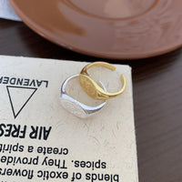 New Sun Moon Portrait 925 Sterling Silver Adjustable Signet Ring - KIAHMILLA