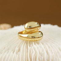 New Waterdrop Unique 925 Sterling Silver Adjustable Ring - KIAHMILLA
