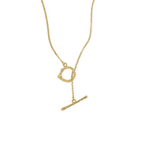 Office Irregular OT Shape 925 Sterling Silver Necklace - KIAHMILLA