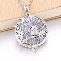 Owl Essence Diffuser Necklace - Coolpeacock