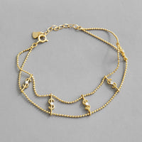 Party $ CZ Dollars Fashion 925 Sterling Silver Bracelet - KIAHMILLA