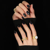 Party Double Layer Twisted Wave 925 Sterling Silver Adjustable Ring - KIAHMILLA