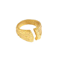 Party Irregular Geometry 925 Sterling Silver Adjustable Ring - KIAHMILLA