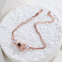 Personalized Dog Pendant Photo Projection Bracelet 925 Sterling Silver - Coolpeacock