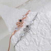 Personalized Dog Pendant Photo Projection Bracelet 925 Sterling Silver - Coolpeacock