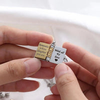 Personalized My Little Star Book Necklace – A Letter to My Daughter in a Locket, Adjustable Pendant with Message Inside, Meaningful Jewelry - Coolpeacock