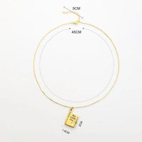 Personalized My Little Star Book Necklace – A Letter to My Daughter in a Locket, Adjustable Pendant with Message Inside, Meaningful Jewelry - Coolpeacock