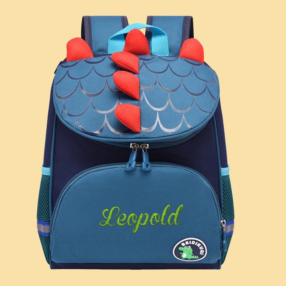 Personalized Name Embroidery Backpack Custom Unicorn Backpack School Bags Gift for Kids - Coolpeacock