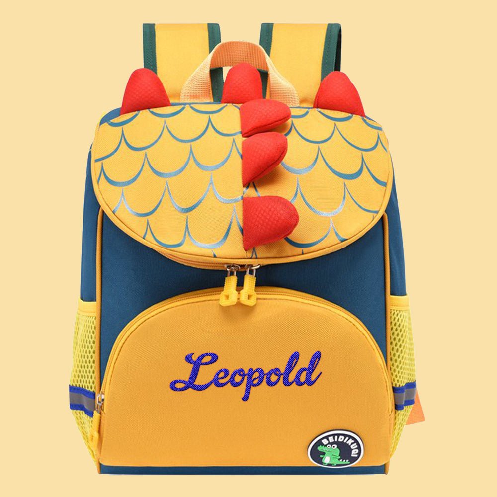 Personalized Name Embroidery Backpack Custom Unicorn Backpack School Bags Gift for Kids - Coolpeacock