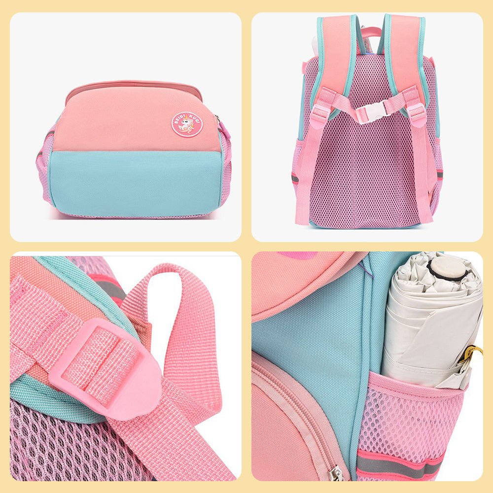 Personalized Name Embroidery Backpack Custom Unicorn Backpack School Bags Gift for Kids - Coolpeacock