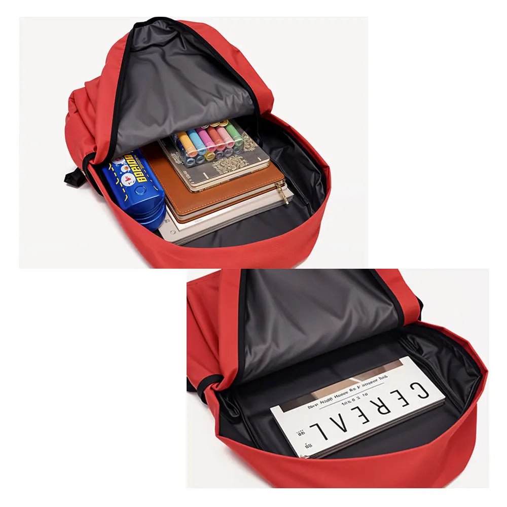 Personalized Name Initial Backpack with Rabbit Design Girls Boys Kids School Bag Back to School Gifts - Coolpeacock