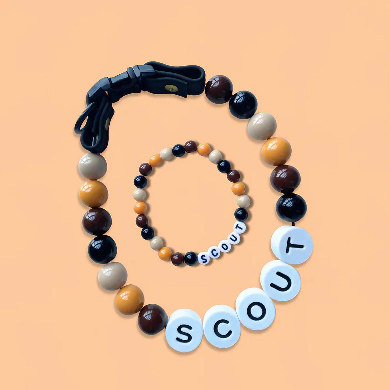 Personalized Pet Name Necklace – Comes with a Free Matching Bracelet - Coolpeacock