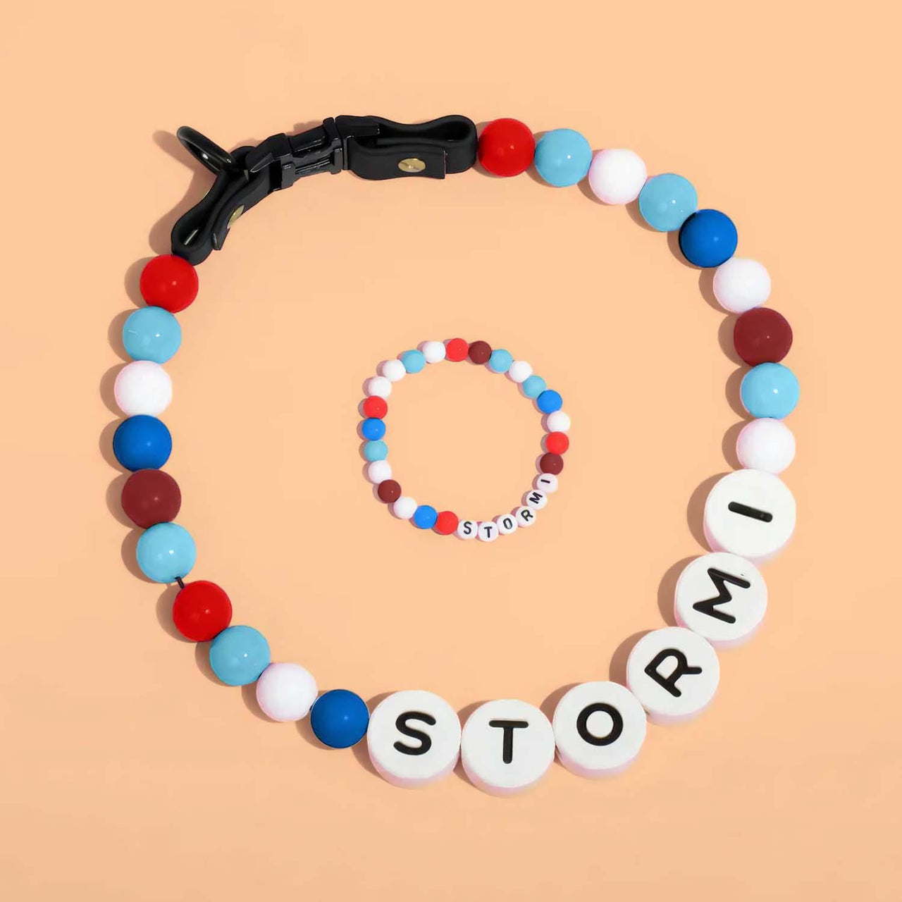 Personalized Pet Name Necklace – Comes with a Free Matching Bracelet - Coolpeacock