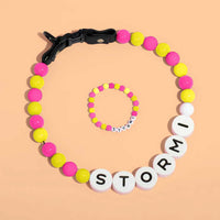 Personalized Pet Name Necklace – Comes with a Free Matching Bracelet - Coolpeacock