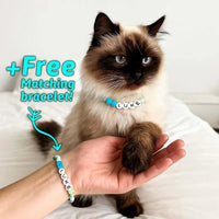 Personalized Pet Name Necklace – Comes with a Free Matching Bracelet - Coolpeacock