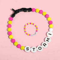 Personalized Pet Name Necklace – Comes with a Free Matching Bracelet - Coolpeacock