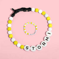 Personalized Pet Name Necklace – Comes with a Free Matching Bracelet - Coolpeacock