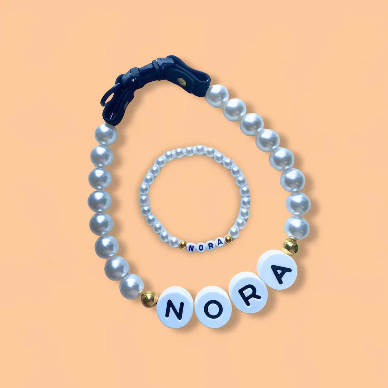 Personalized Pet Name Necklace – Comes with a Free Matching Bracelet - Coolpeacock