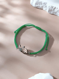 Personalized Pet Portrait Adjustable Braided Bracelet Birthday Gift for Pet Lover - Coolpeacock