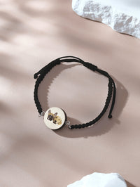 Personalized Pet Portrait Adjustable Braided Bracelet Birthday Gift for Pet Lover - Coolpeacock