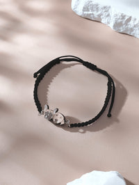 Personalized Pet Portrait Adjustable Braided Bracelet Birthday Gift for Pet Lover - Coolpeacock