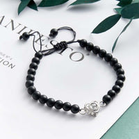 Personalized Photo Projection Beads Bracelet Heart - Shaped Bracelet Beautiful Gift For Her - Coolpeacock