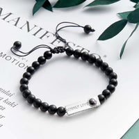 Personalized Photo Projection Beads Bracelet My Only Love Creative Gift For Her - Coolpeacock