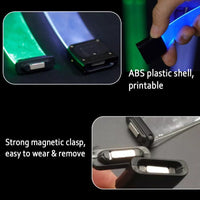 Personalized Photo & Text Glow Bracelets with Photo LED Bracelets Party Supplies for Wedding Birthdays Concerts - Coolpeacock