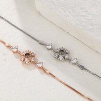 Personalized Projection Photo Bracelet with Zircons - Coolpeacock