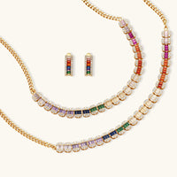 Rainbow Spectrum Jewelry Set by KIAHMILLA - KIAHMILLA
