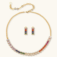 Rainbow Spectrum Jewelry Set by KIAHMILLA - KIAHMILLA