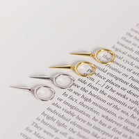 Rivet taper 925 Sterling Silver Hoop Earrings - KIAHMILLA