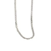 Simple 925 Sterling Silver Stacking Chain Necklace - KIAHMILLA