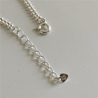 Simple Double Layers Beads Stacker 925 Sterling Silver Bracelet - KIAHMILLA