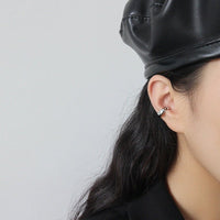 Simple Geometry 925 Sterling Silver Non-Piereced Earrings (Single One) - KIAHMILLA