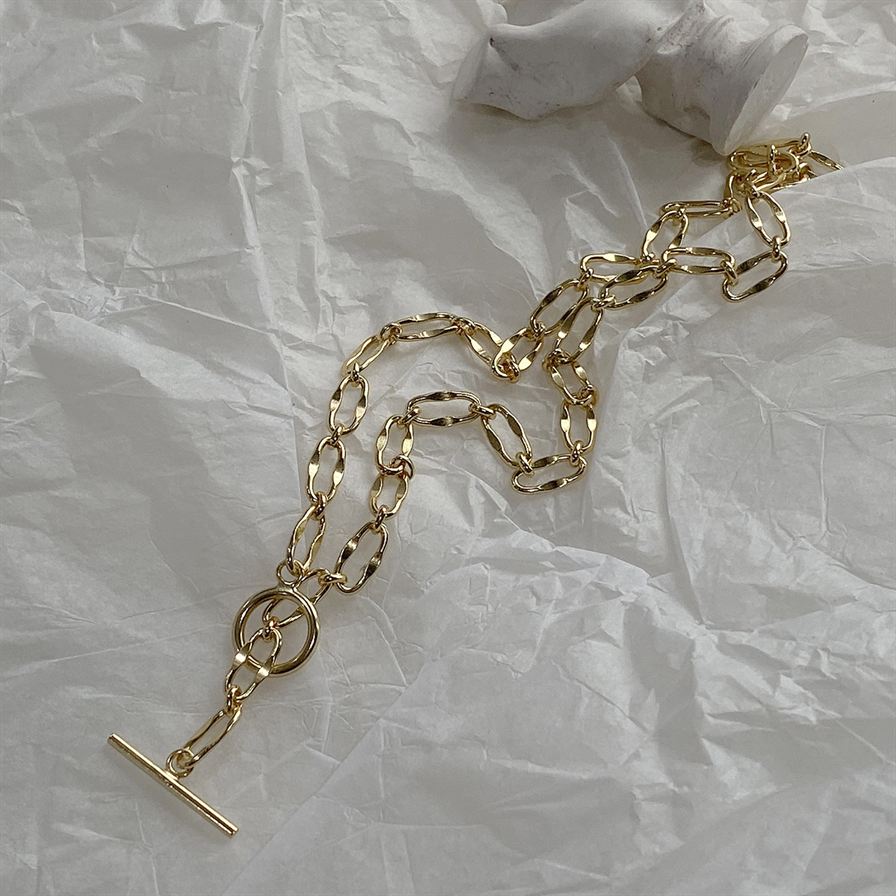 Simple Hollow Chain 925 Sterling Silver Necklace - KIAHMILLA