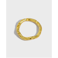 Simple Irregular Wave New 925 Sterling Silver Ring - KIAHMILLA
