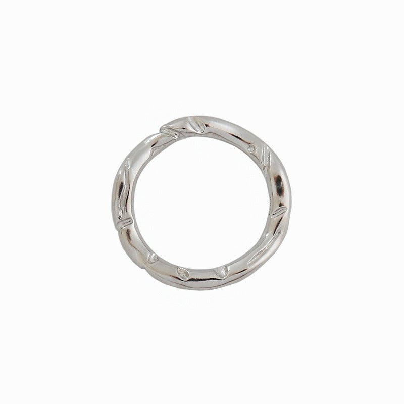 Simple Irregular Wave New 925 Sterling Silver Ring - KIAHMILLA