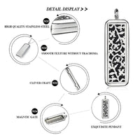 Stainless Steel Oil Diffuser Necklace - Coolpeacock