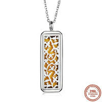 Stainless Steel Oil Diffuser Necklace - Coolpeacock