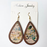 Teardrop Dangle Earrings - Coolpeacock