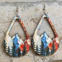 Teardrop Shape Dangle Earrings - Coolpeacock