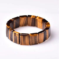 Tiger Eye Chic Bracelet - Handcrafted Elegance - Coolpeacock