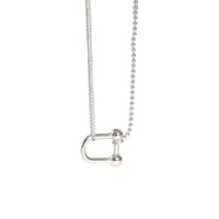 U Shape Fashion 925 Sterling Silver Necklace - KIAHMILLA