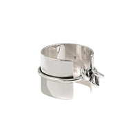 Vintage Wide Messy Knot 925 Sterling Silver Ring - KIAHMILLA