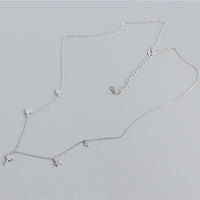 Women CZ Shining Stars 925 Sterling Silver Necklace - KIAHMILLA
