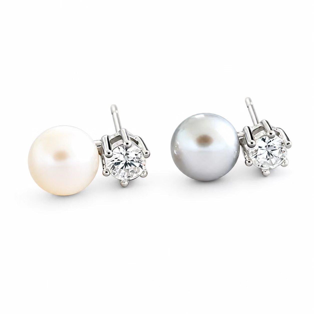 Women Elegant Natural Pearl 925 Sterling Silver Earring - KIAHMILLA