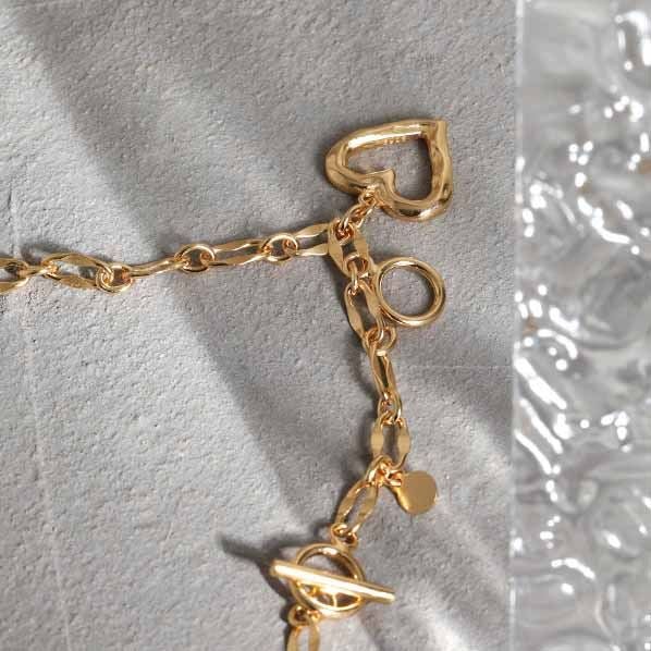 Women Hollow Heart Chain 925 Sterling Silver Necklace - KIAHMILLA